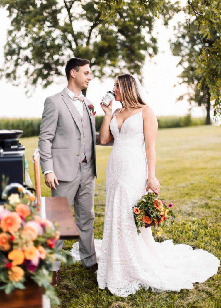 Photo of Michelle's Bridal Bride and Groom