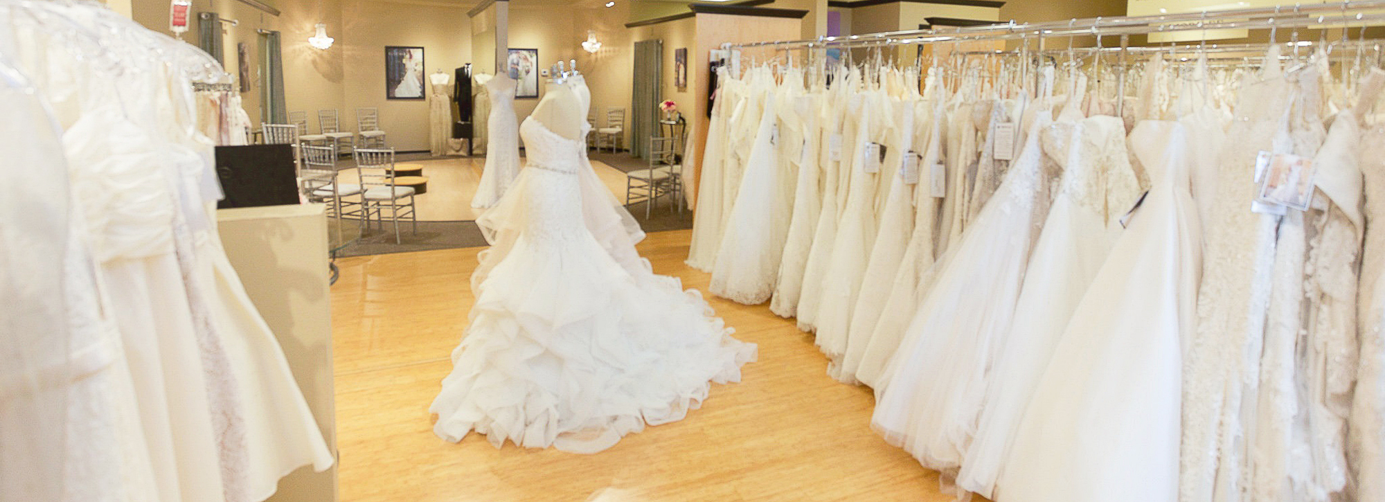 Check out the Allure Bridal wedding dresses that are coming SOON!. Desktop Image