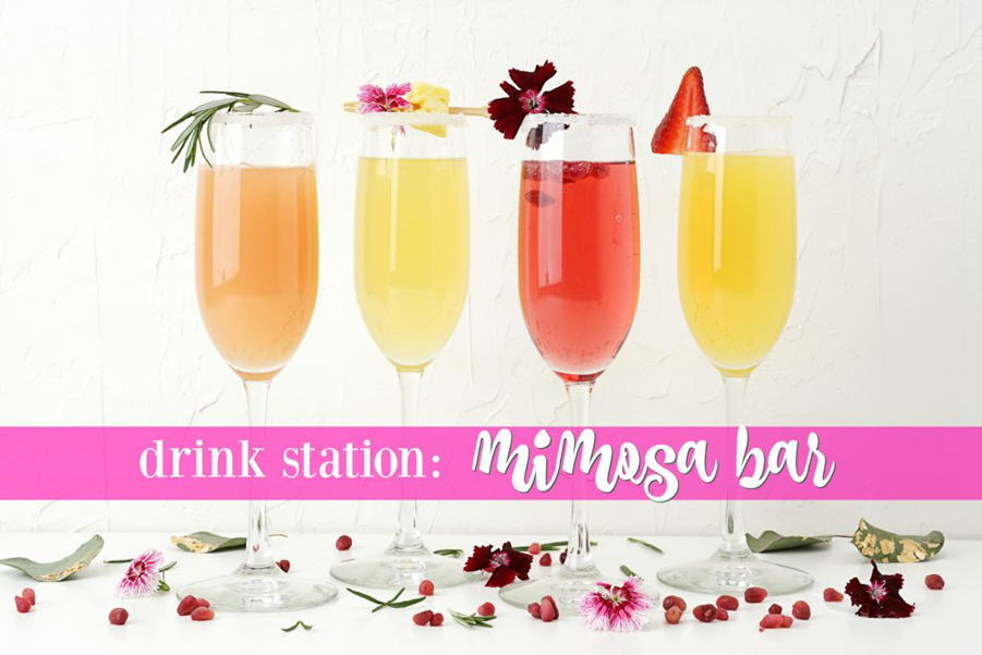 How to Set Up a DIY Mimosa Bar - Best Mimosa Bar Tips