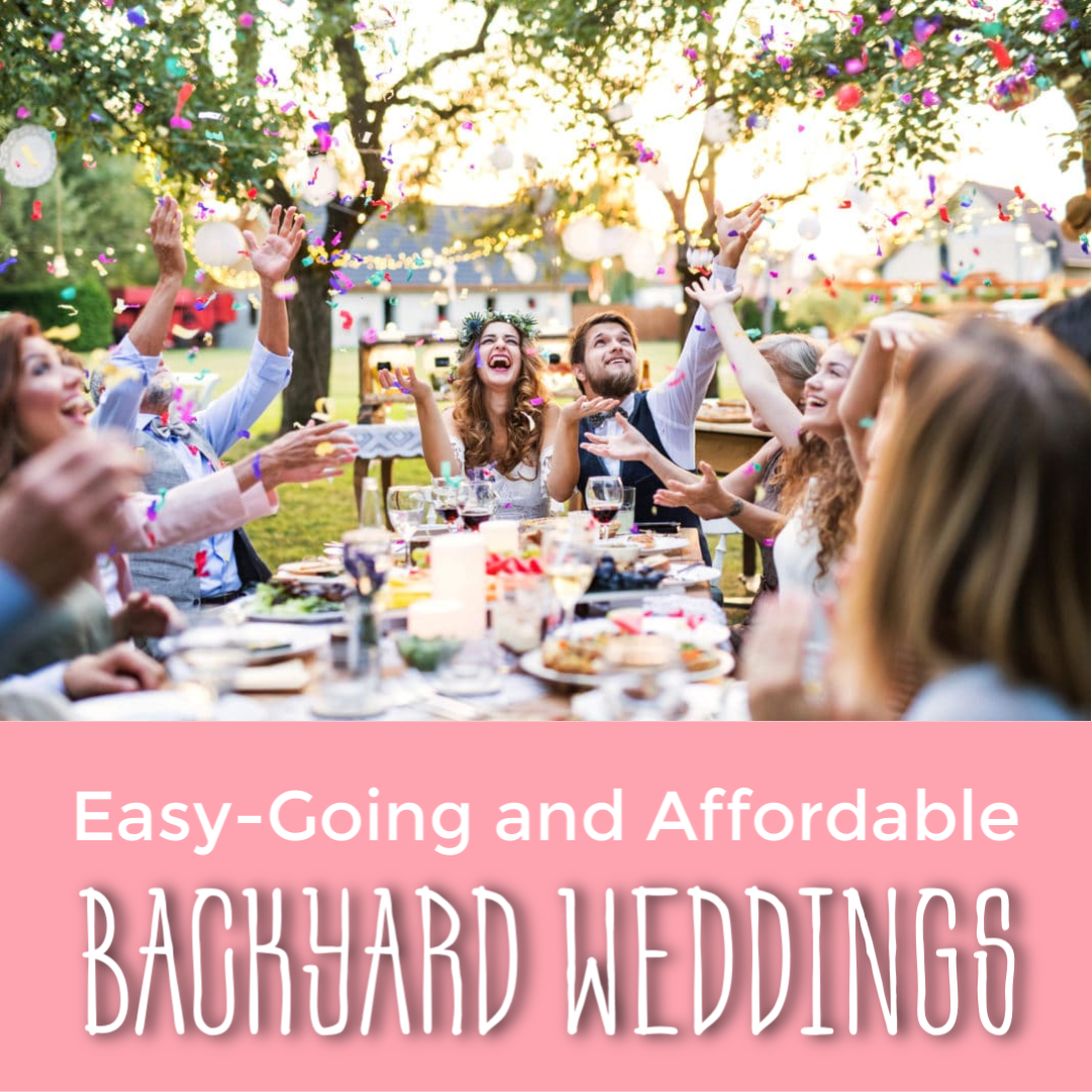 Easy-Going and Affordable Backyard Weddings. Desktop Image