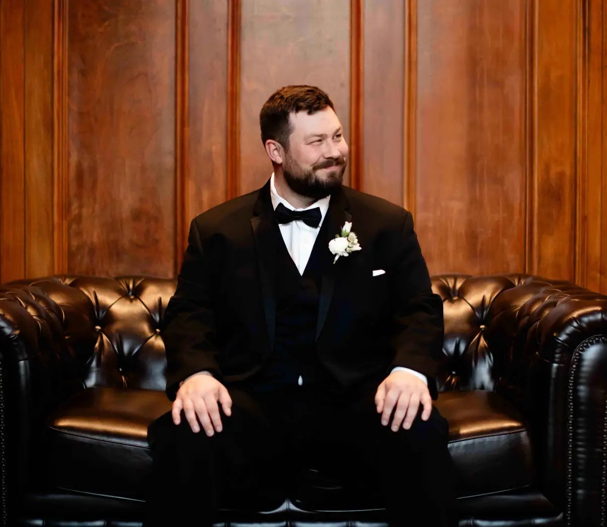black suit