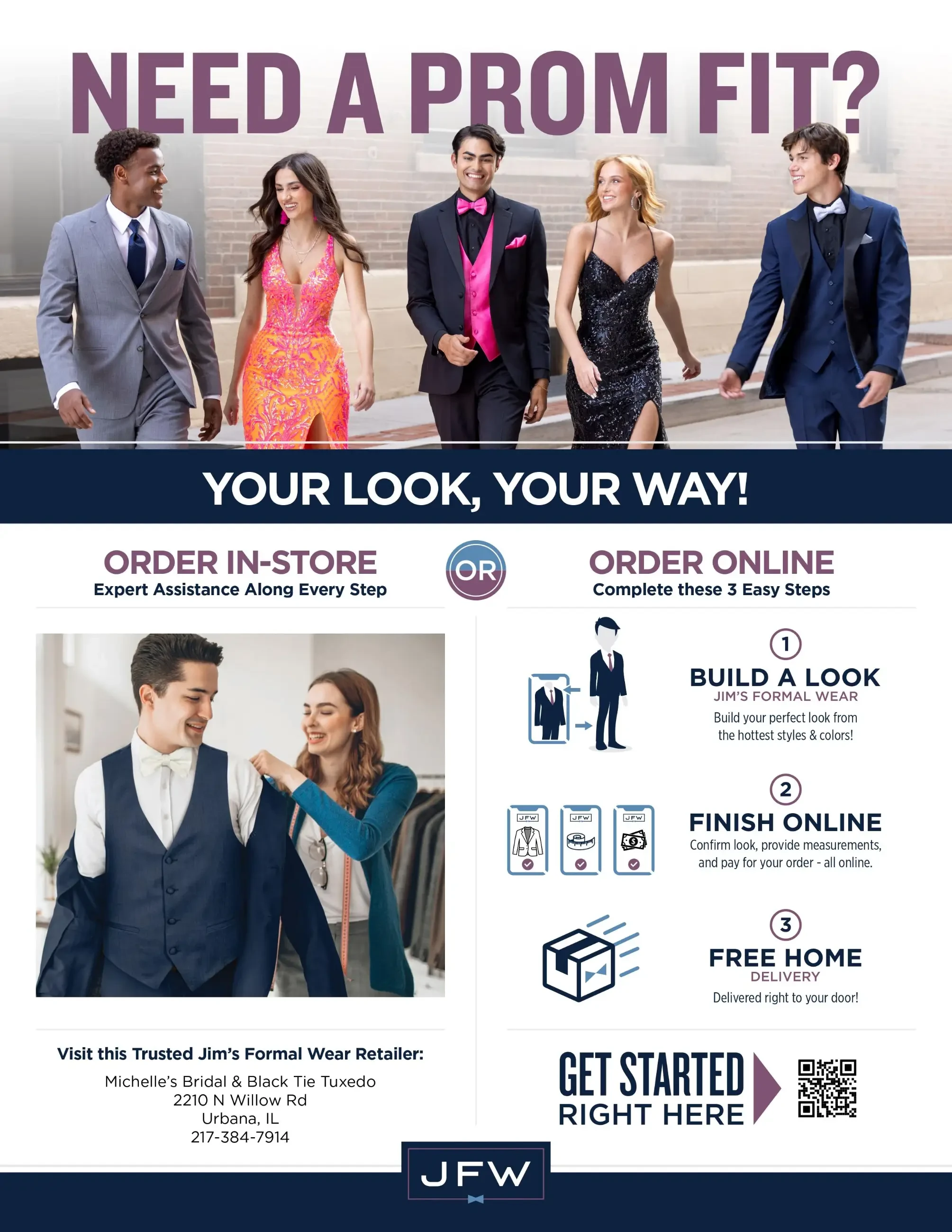 Book Your Prom Tux Online
