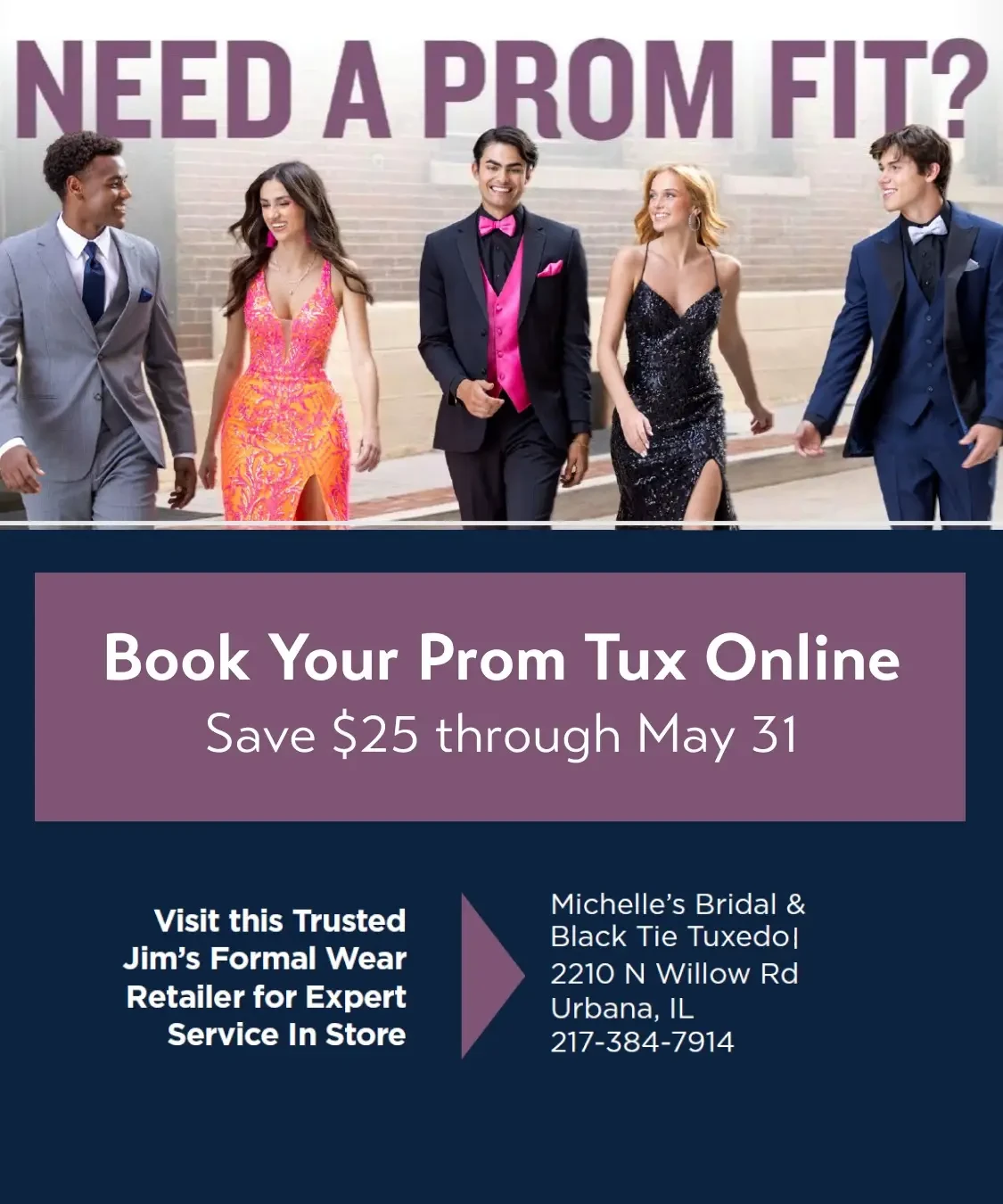 prom tux rental banner