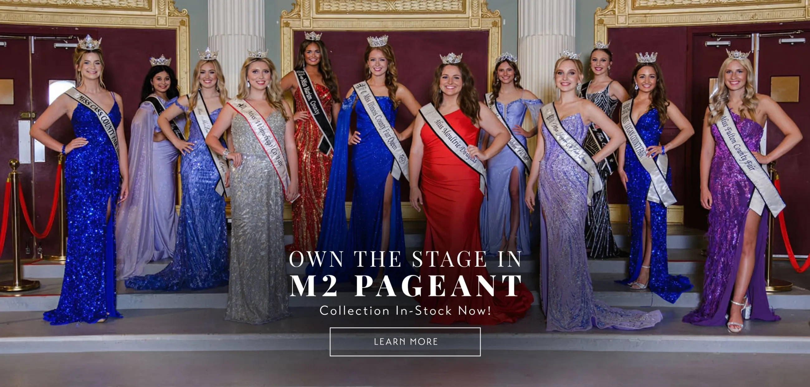 M2 pageant banner