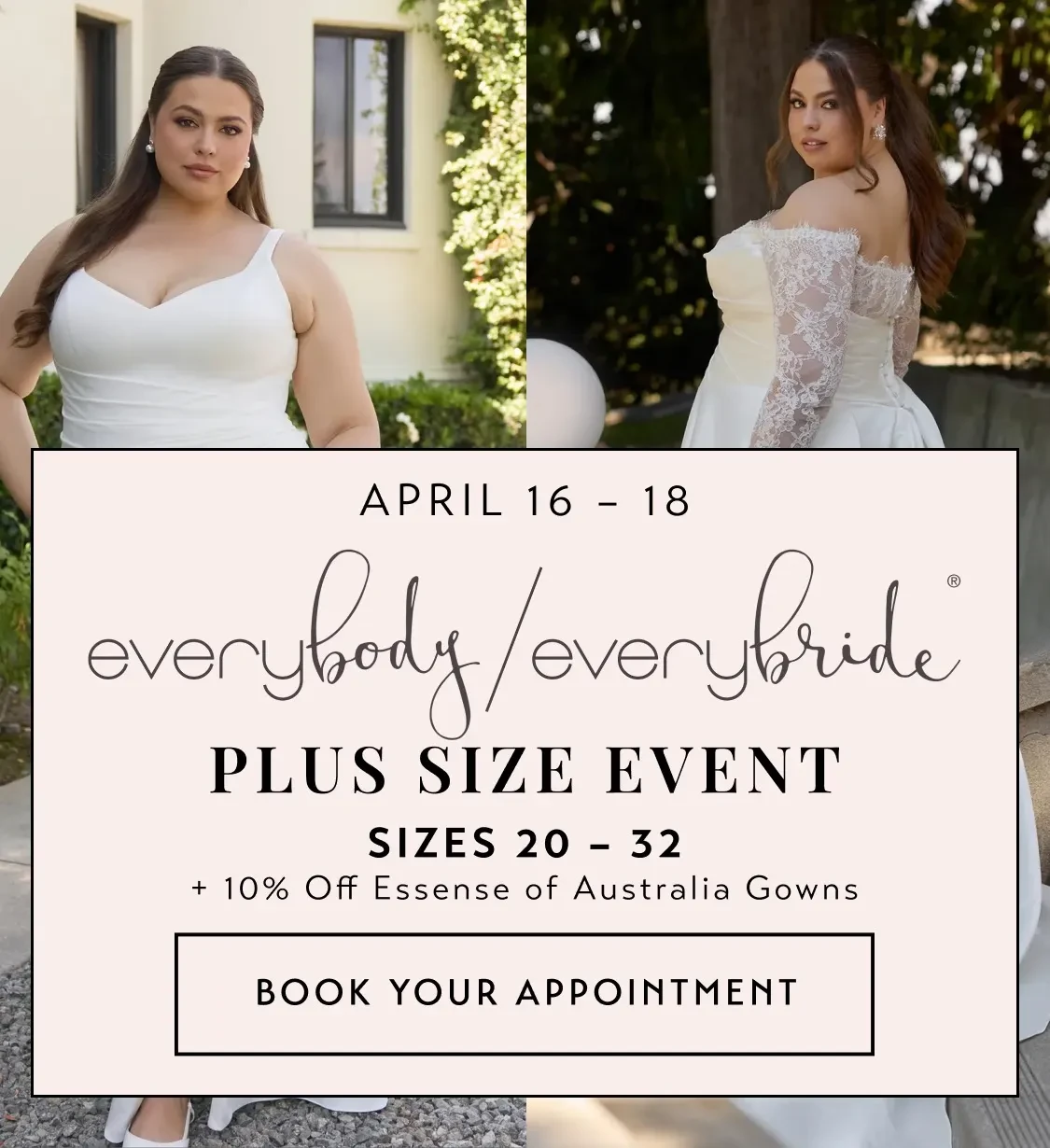 every body every bride plus size event april 2026