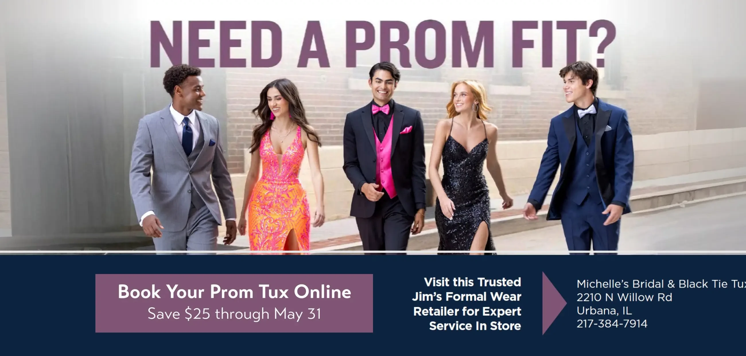 prom tux rental banner