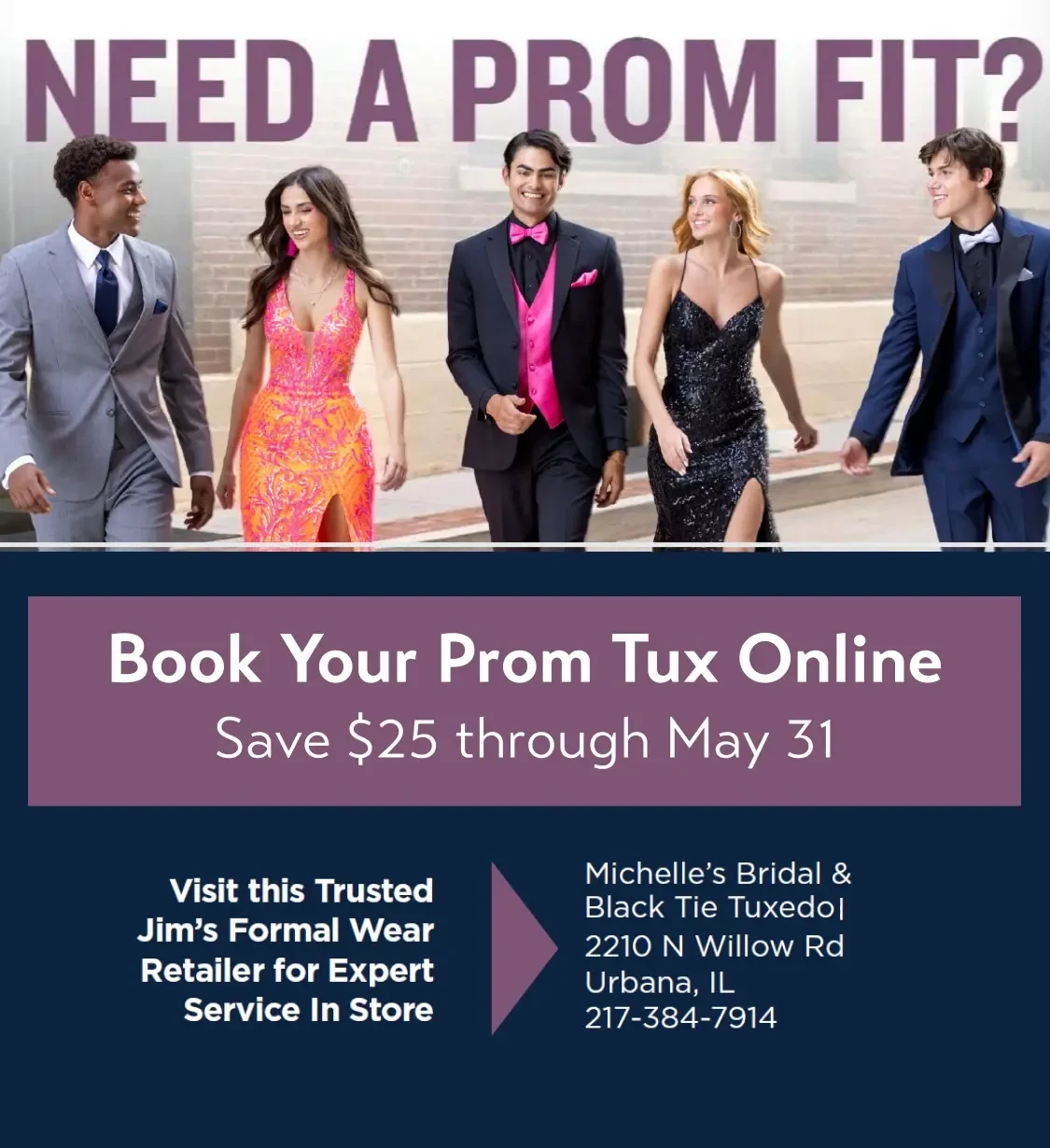 prom tux rental banner