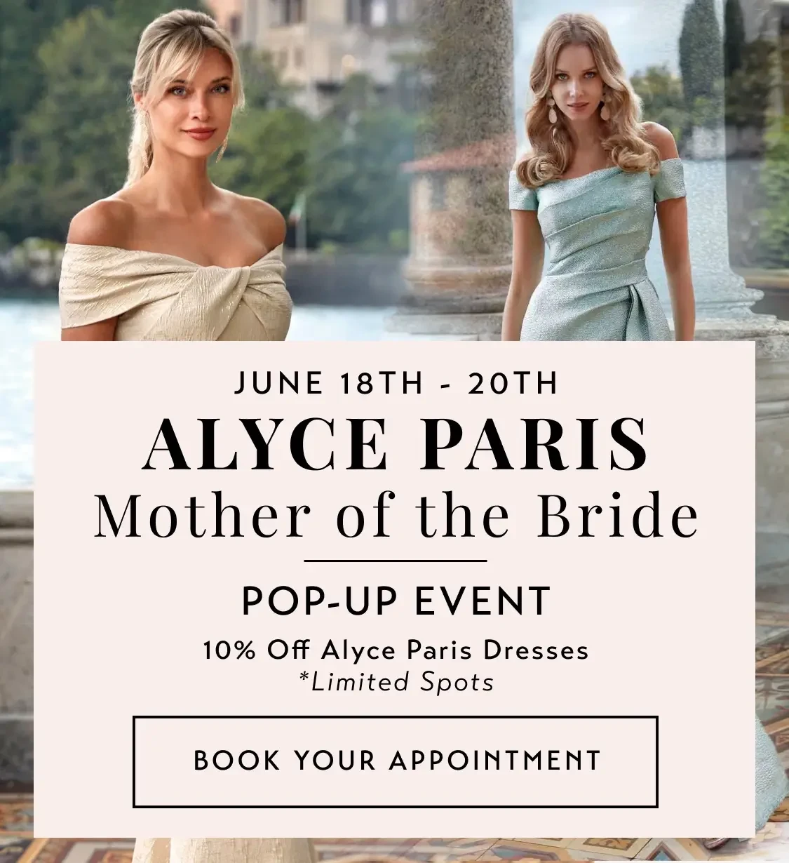 Alyce Paris Mother of The Bride Mobile Banner
